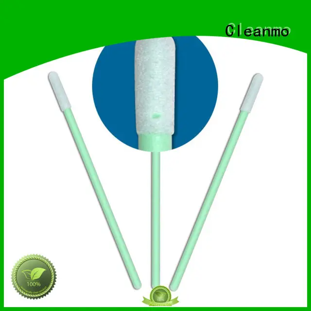 Cleanmo thermal bouded pointed cotton swabs wholesale for excess materials cleaning 1