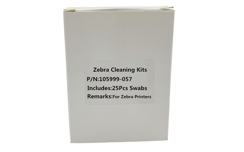 Bulk purchase custom zebra cleaning card blending spunlace factory for Zebra P120i printer 6