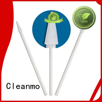 green handle alcohol swabs manufacturer for excess materials cleaning Cleanmo 1