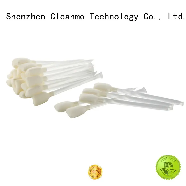 Cleanmo blending spunlace zebra printer cleaning wholesale for ID card printers 1