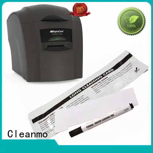 Cleanmo durable AlphaCard Printhead Cleaning Pens Aluminum foil packing for AlphaCard PRO 100 Printer 1