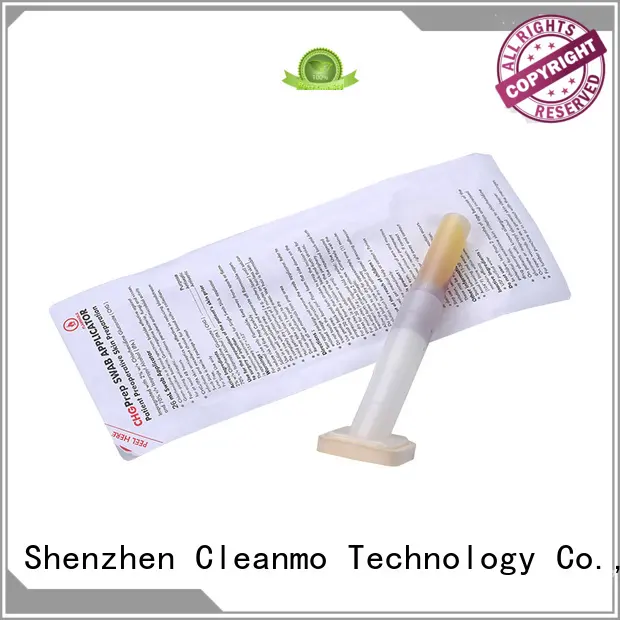 long plastic handle with 2% chlorhexidine gluconate 2%CHG/70% IPA applicators supplier for biopsies Cleanmo 1