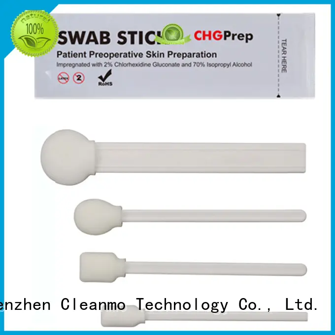 latex-free ipa swabsPolypropylene handle with 2% chlorhexidine gluconate factory price for Routine venipunctures 1