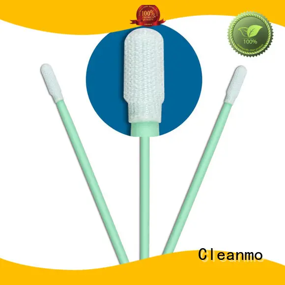 excellent chemical resistance esd swabs supplier for optical sensors Cleanmo 1