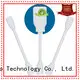 Cleanmo high quality foam gun cleaning swabs green handle for excess materials cleaning 1