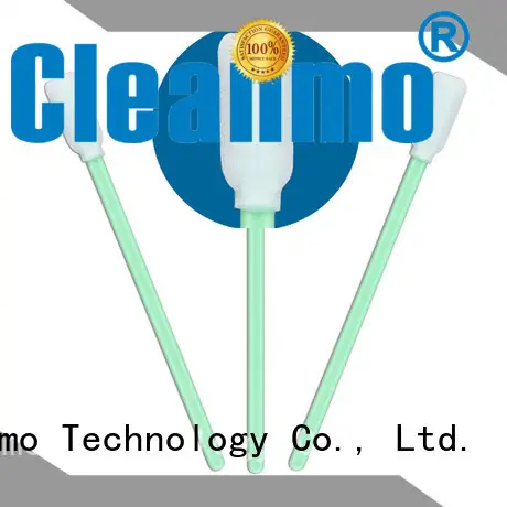 Cleanmo cost-effective lint free foam swabs ESD-safe Polypropylene handle for excess materials cleaning 1