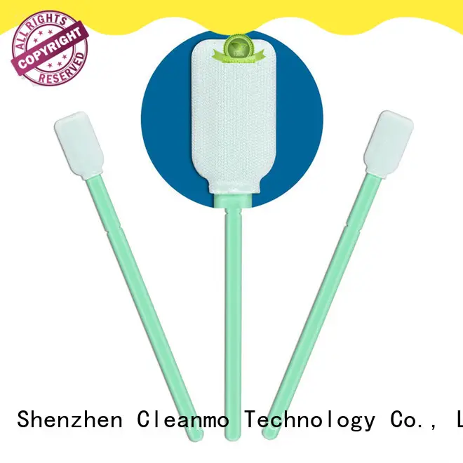 Cleanmo affordable microfiber cleaning swabs excellent chemical resistance for general purpose cleaning 1
