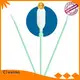 ESD-safe Disposable Microfiber Swabs Polypropylene handle manufacturer for excess materials cleaning 1