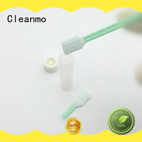 Cleanmo 100% polyester sampling collection swabs wholesale for the analysis of rinse water samples 1