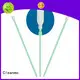 Cleanmo compatible polyester cleaning swabs double-layer knitted polyester for optical sensors 1