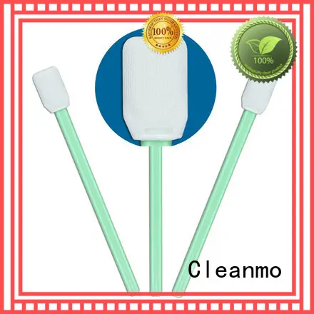 Cleanmo ESD-safe Disposable Microfiber Swabs wholesale for Micro-mechanical cleaning 1