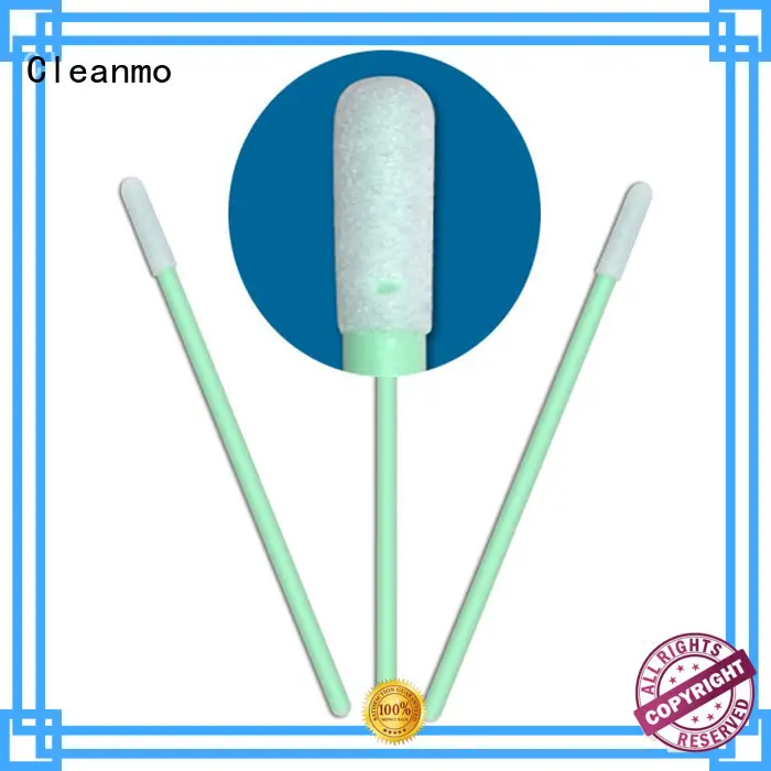 Cleanmo small ropund head gauze swabs factory price for excess materials cleaning 1