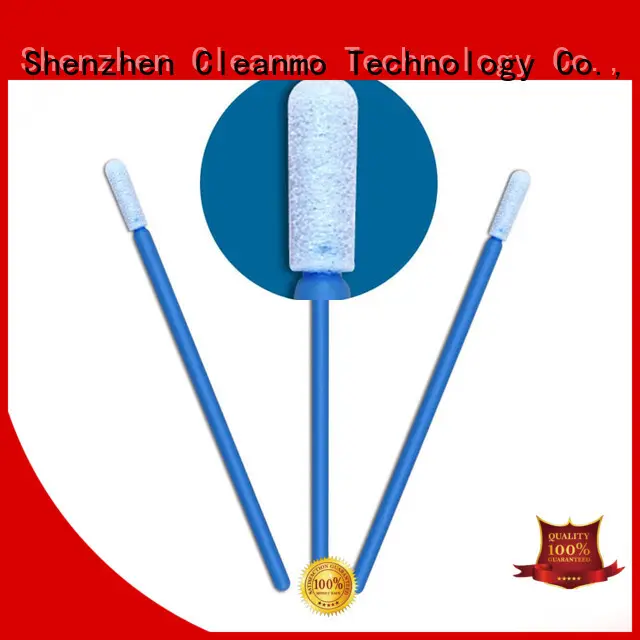 small ropund head long q tips factory price for Micro-mechanical cleaning Cleanmo 1
