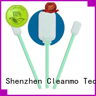 Cleanmo safe material dacron swabs supplier for general purpose cleaning 1