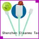 Cleanmo safe material dacron swabs supplier for general purpose cleaning 1