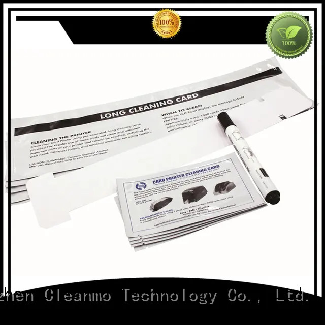 professional CR80 Cleaning Cards PVC wholesale for Javelin J330i printers 1