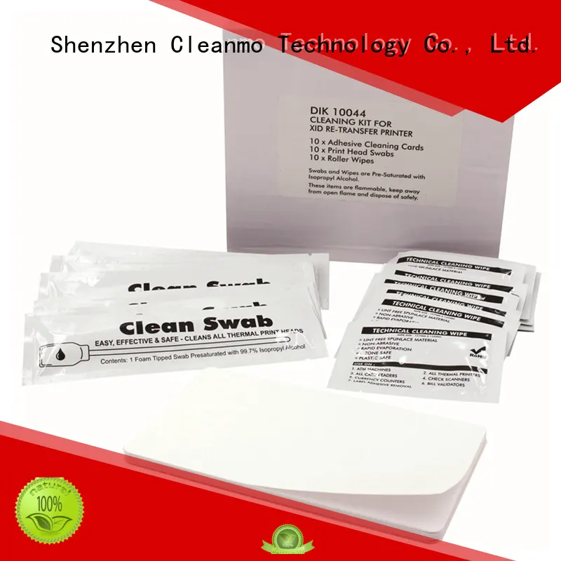 Cleanmo PVC Matica EDIsecure Cleaning Kits wholesale for card printer 1