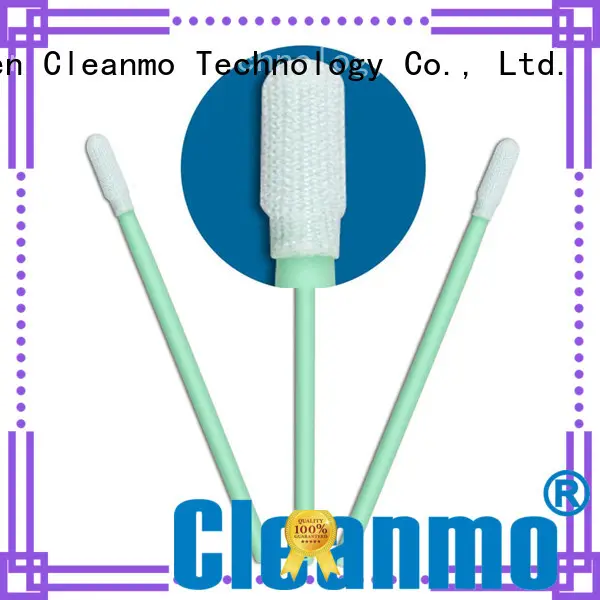 Cleanmo excellent chemical resistance dacron swabs supplier for printers 1