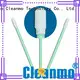 Cleanmo excellent chemical resistance dacron swabs supplier for printers 1