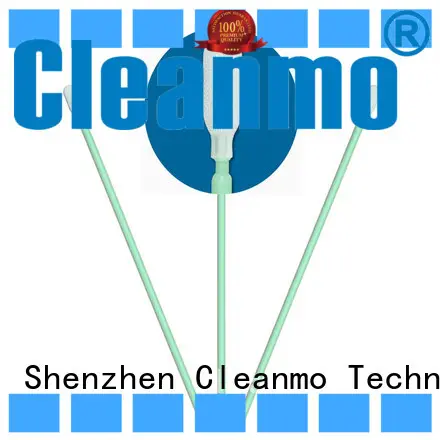 Cleanmo safe material polyester swab manufacturer for optical sensors 1