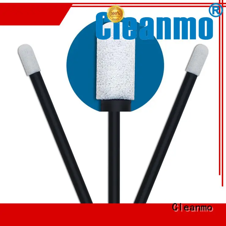 Cleanmo ESD-safe Polypropylene handle foam tips wholesale for Micro-mechanical cleaning 1