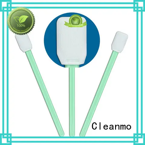 Cleanmo EDI water wash Disposable Microfiber Swabs factory price for general purpose cleaning 1