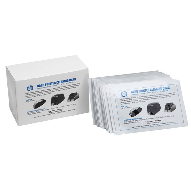 Cleanmo zebra cleaners T shape wholesale for ID card printers 2