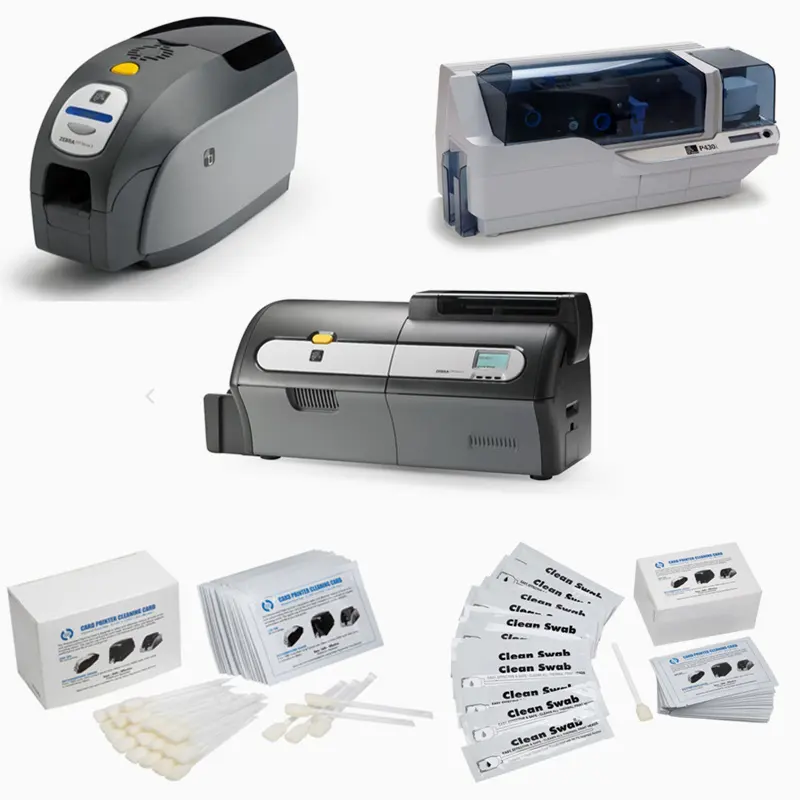durable zebra printhead cleaning pvc factory for ID card printers 6