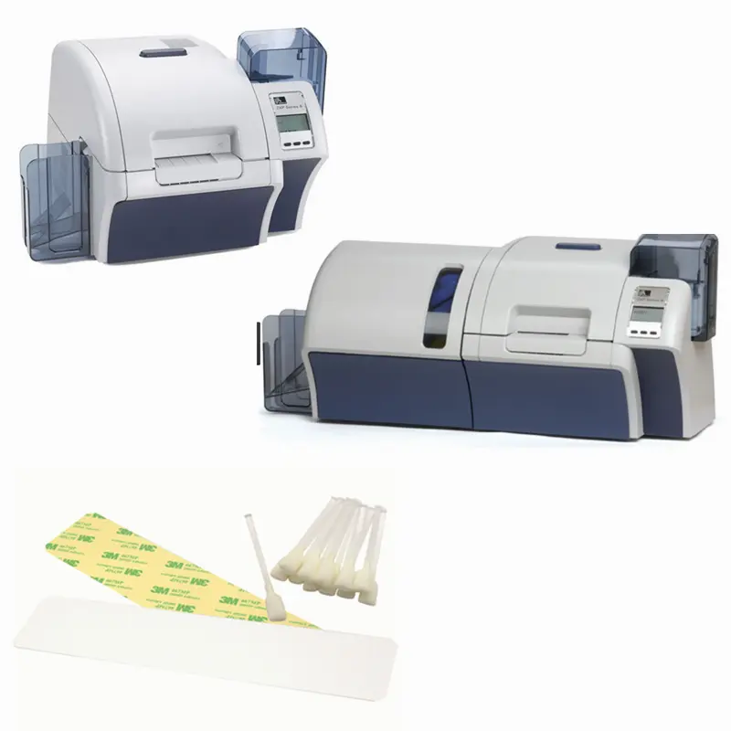 Bulk purchase OEM zebra printer cleaning cards T shape supplier for Zebra P120i printer 5