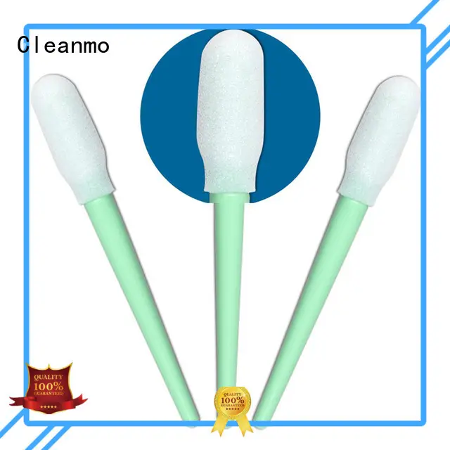Cleanmo ESD-safe Polypropylene handle cotton swab wholesale for Micro-mechanical cleaning 1