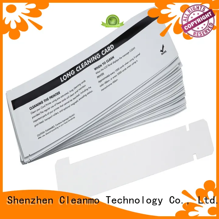 disposable zebra printer cleaning T shape supplier for Zebra P120i printer 1