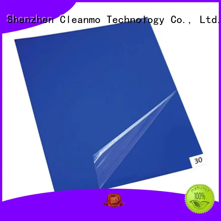 Cleanmo polystyrene film sheets adhesive mat manufacturer for cleanroom entrances 1