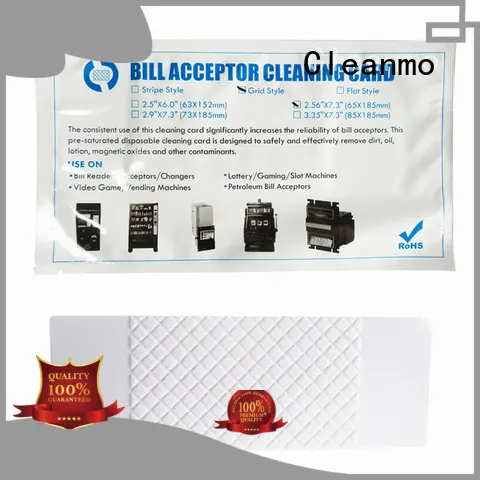 Cleanmo cost effective alcohol cleaning cards manufacturer for video game machines 1