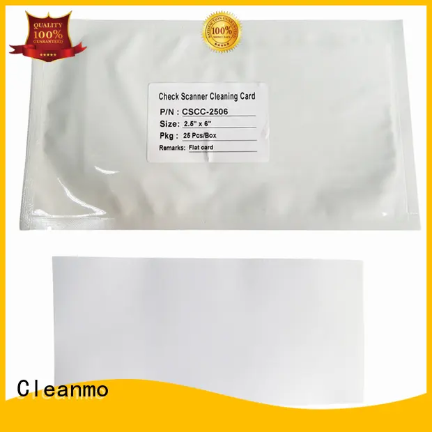 effective check reader cleaning cards broader width supplier for Digital Check TellerScan 1