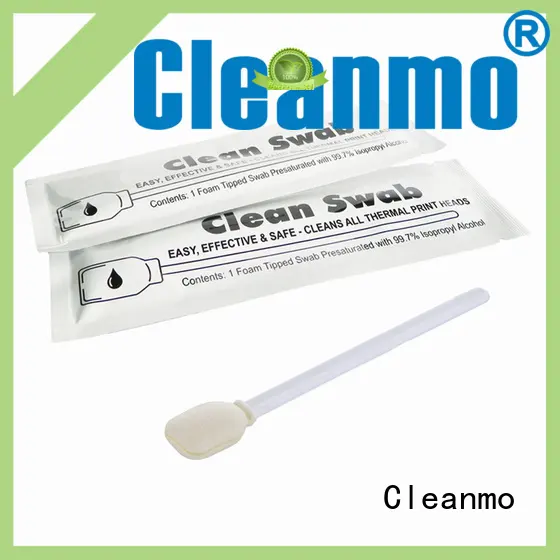 Cleanmo effective printer swabs factory for Card Readers 1