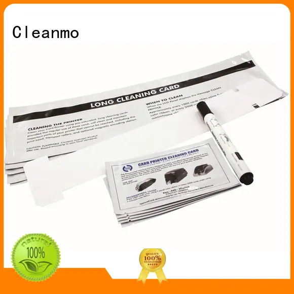 Cleanmo effective CR80 Cleaning Cards supplier for Javelin J360i printers 1