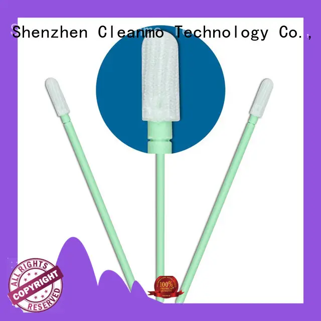 safe material Cleanroom dacron swabs flexible paddle wholesale for microscopes 1