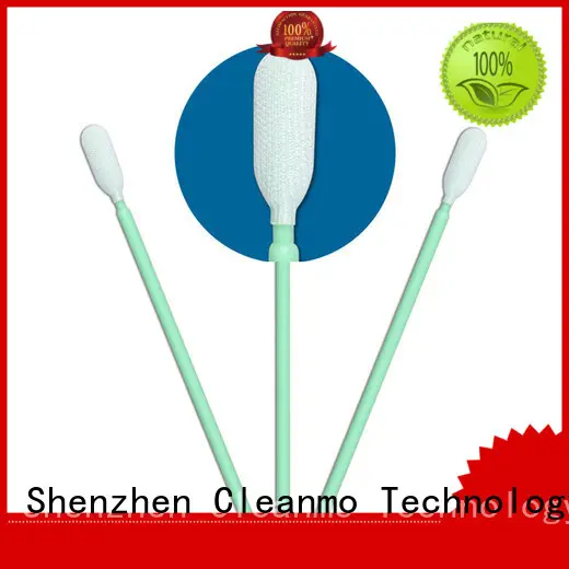 Cleanmo double-layer knitted polyester polyester swab supplier for microscopes 1