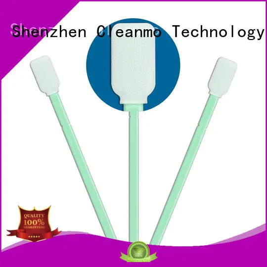 Cleanmo polypropylene handle polyester swab supplier for printers 1