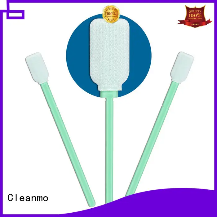 Cleanmo high quality Disposable Microfiber Swabs manufacturer for Micro-mechanical cleaning 1