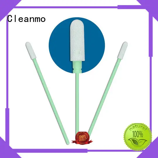 ESD-safe clean tips swabs double layers of microfiber fabric supplier for excess materials cleaning 1