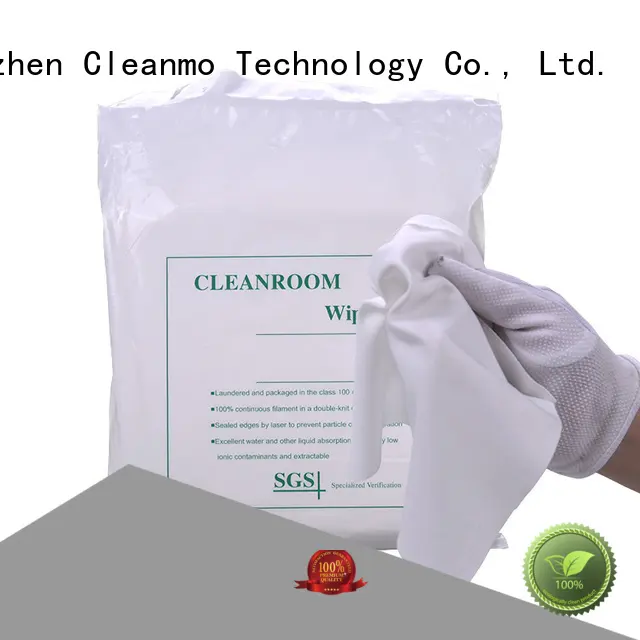 Cleanmo thermally sealed polyester wipes factory direct for medical device products 1