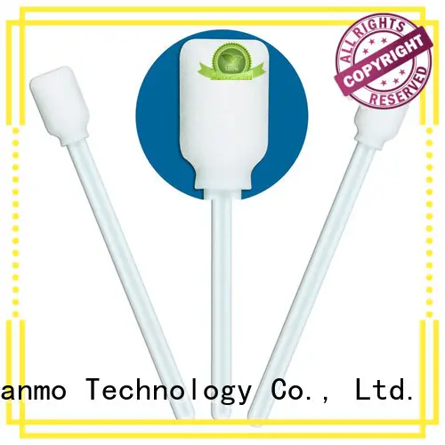 Cleanmo small ropund head cleaning swab supplier for excess materials cleaning 1