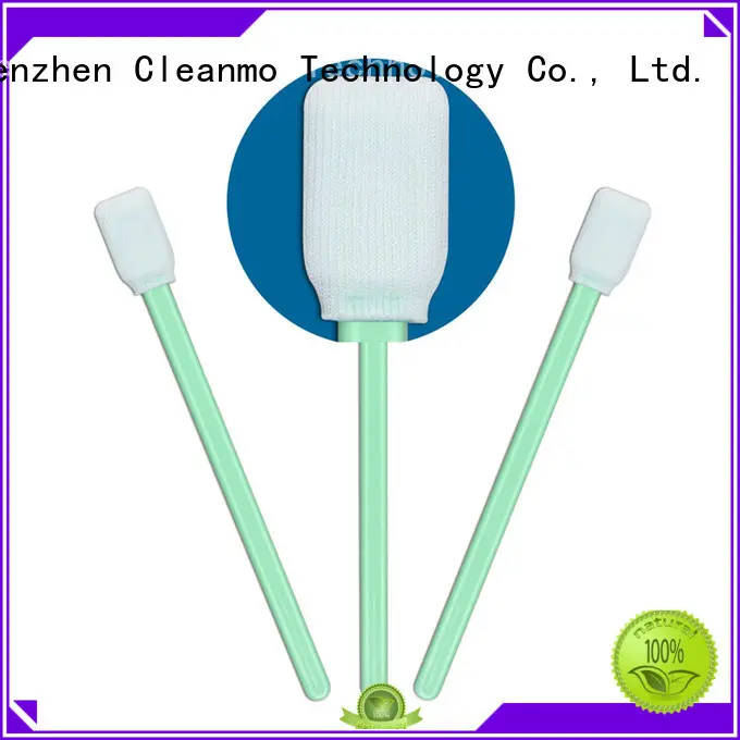 Cleanmo high quality dacron swabs manufacturer for general purpose cleaning 1