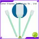 Cleanmo high quality dacron swabs manufacturer for general purpose cleaning 1