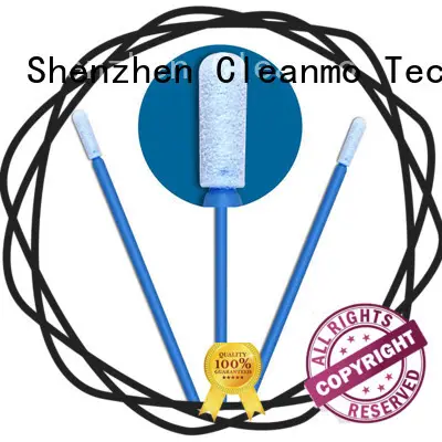 ESD-safe cleanroom swabs small ropund head supplier for general purpose cleaning 1