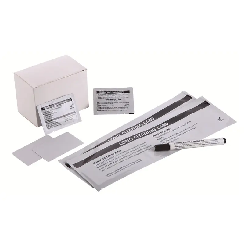 Cleanmo High and LowTack Double Coated Tape evolis cleaning kits wholesale for Evolis printer 5
