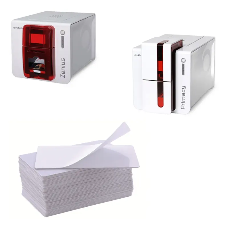 Cleanmo Hot-press compound laser printer cleaning kit factory price for Evolis printer 6