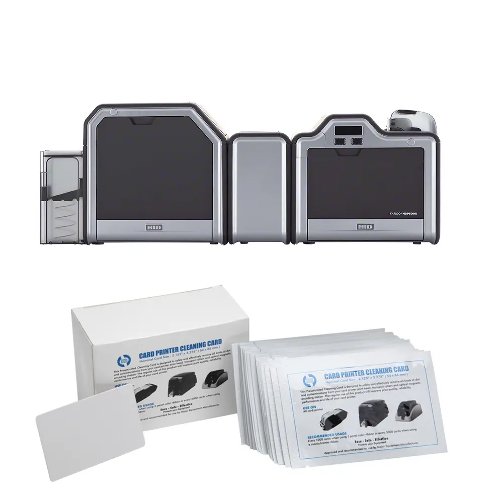 Cleanmo disposable printer cleaning products wholesale for HDP5000 4