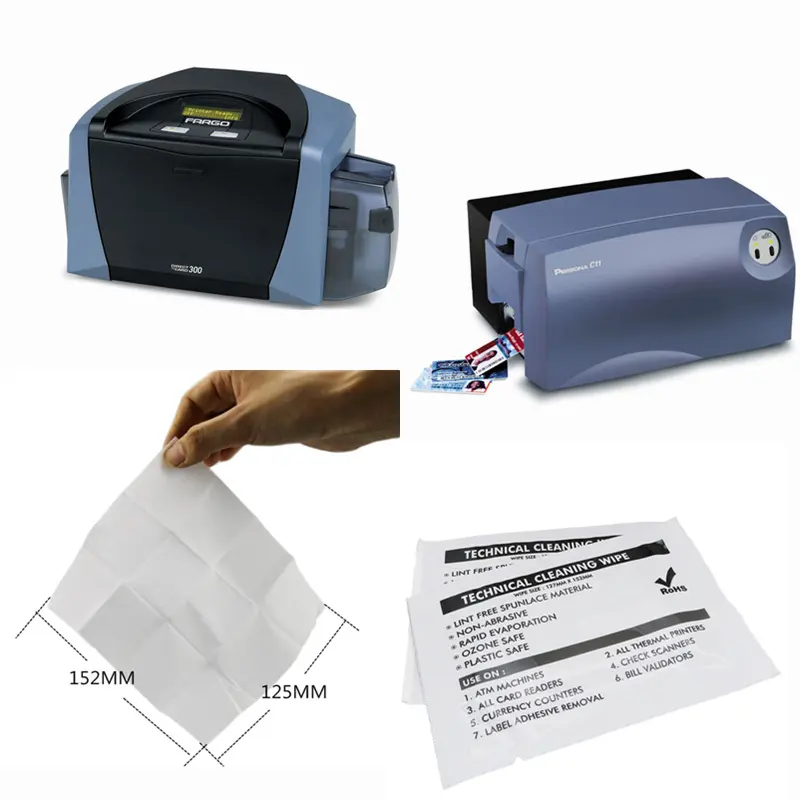 Cleanmo disposable deep cleaning printer factory price for HDPii 4